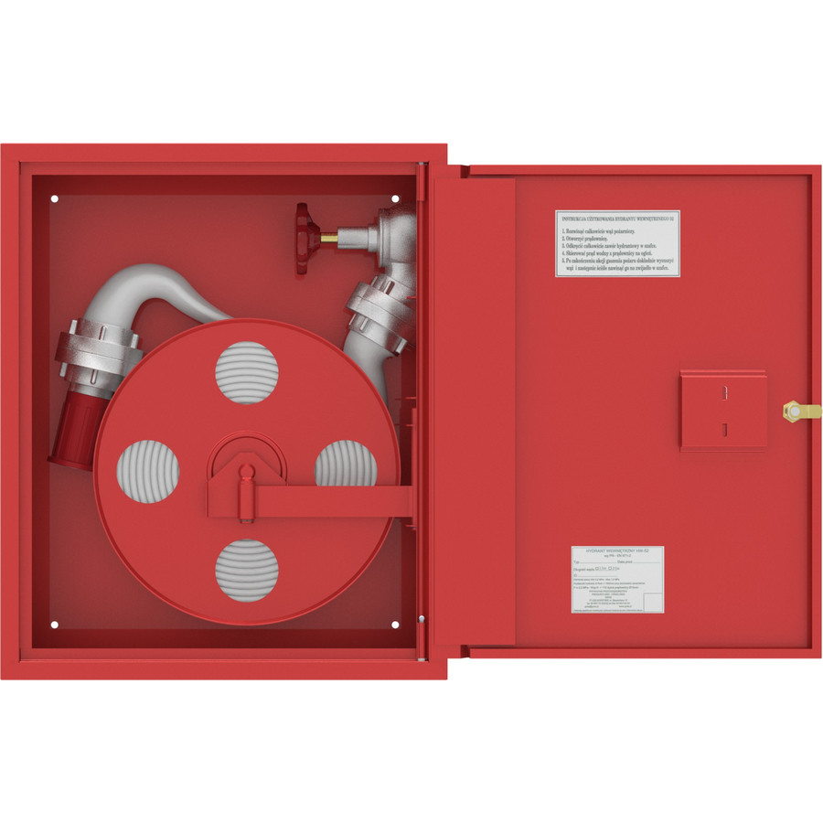 Ugunsdzēsības krānu kaste HW-52 N-15/20 UN; AR IESPĒJU UZSTĀDĪT ŠĻŪTENES DISKU