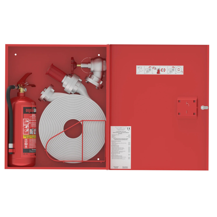 Ugunsdzēsības krānu kaste HW-52 N-K-15/20 UNN; AR IESPĒJU UZSTĀDĪT ŠĻŪTENES GROZU 