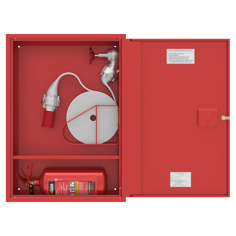 Ugunsdzēsības krānu kaste HW-52 N-KP-15/20-Ko; AR IESPĒJU UZSTĀDĪT ŠĻŪTENES GROZU 